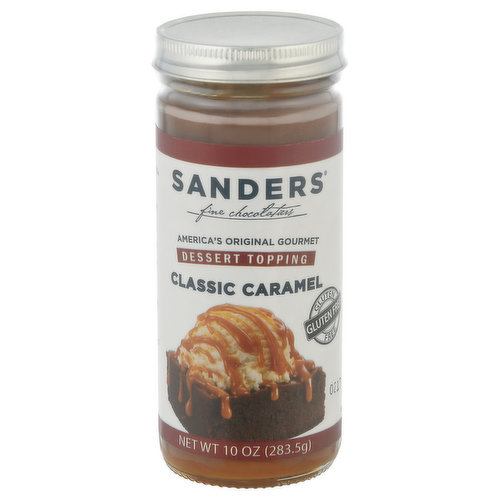 Sanders Dessert Topping, Classic Caramel