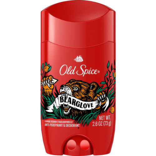 Old Spice Antiperspirant/Deodorant, Bearglove