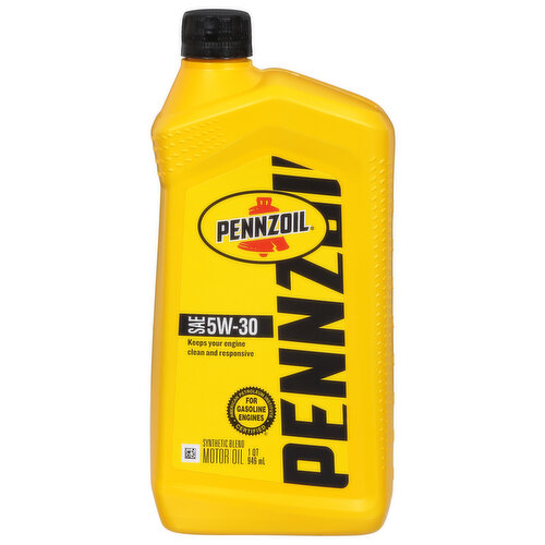 Pennzoil Motor Oil, SAE 5W-30