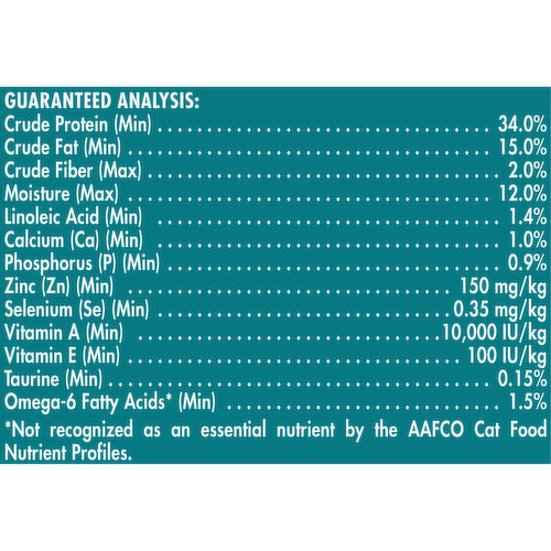 purina one nutrition