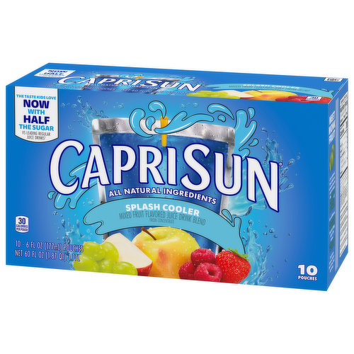 Capri Sun Juice Drink Blend, Splash Cooler - Brookshire's