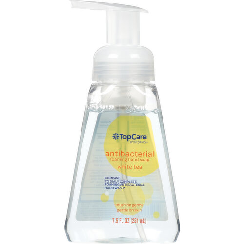 TopCare Foaming Hand Soap, Antibacterial, White Tea