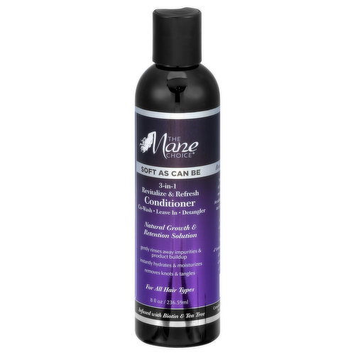 The Mane Choice Conditioner, Revitalize & Refresh, 3-in-1