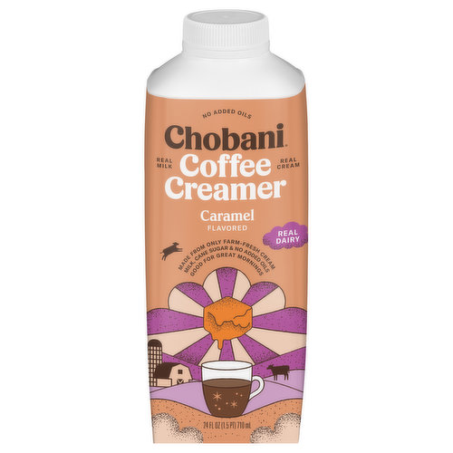 No added oils. Real milk. Real cream. Real dairy. Only natural ingredients. Authentically crafted. No emulsifiers. No carrageenan. No rBST (Milk from rBST-treated cows is not significantly different). A portion of profits for a better world. Creamy and delicious; Enjoy your favorite dairy coffee creamer flavors without added oils. From farm to mug; A better dairy coffee creamer made from farm-fresh cream. FSC: Mix Board. Package sustainably: Packaged in recyclable cartons that are made with paperboard from FSC certified forest and other controlled sources.