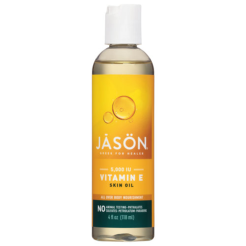 Jason Skin Oil, 5000 IU, Vitamin E