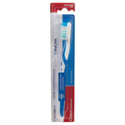 TopCare Toothbrush, Clean+, Full, Medium
