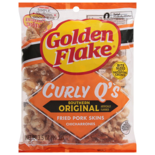 Golden Flake Chicharrones, Southern, Original