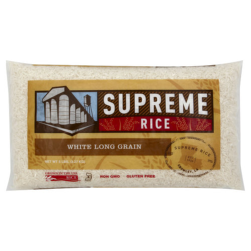 Supreme Rice White Rice, Long Grain