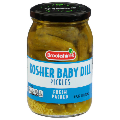 Brookshire's Fresh Packed Kosher Baby Dill Pickles