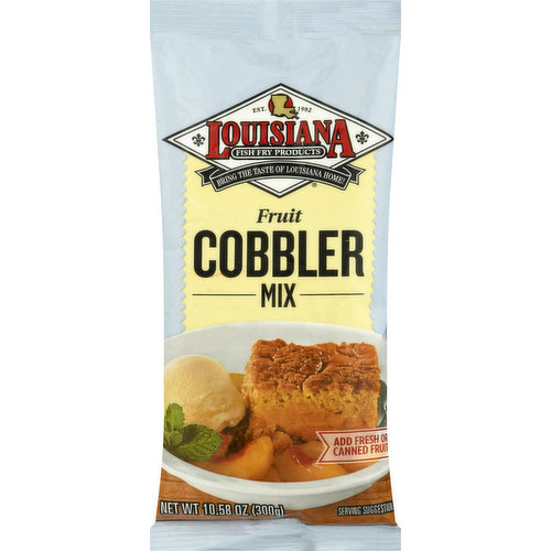 Louisiana Fish Fry Products Louisiana Fruit Cobbler Mix