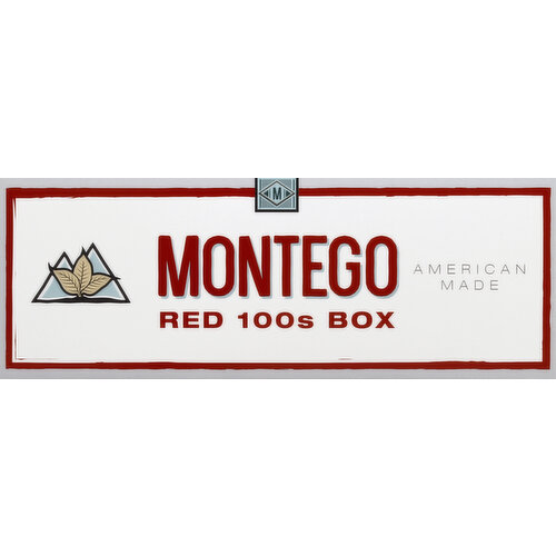 Montego Cigarettes, Class A, Red, 100s