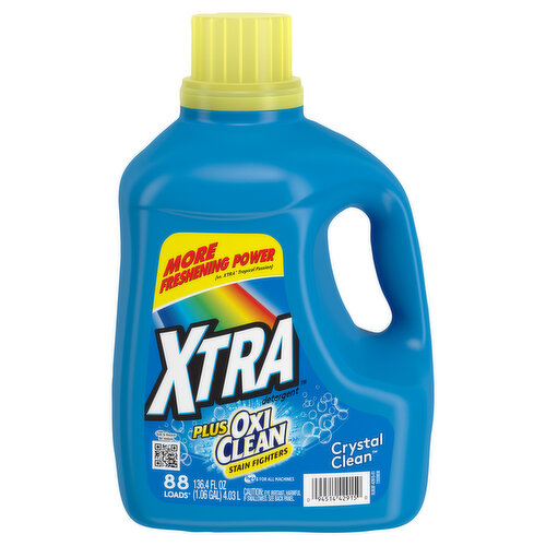 Xtra Detergent, Crystal Clean