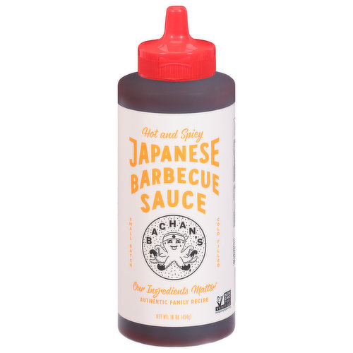 Bachan's Barbecue Sauce, Japanese, Hot and Spicy