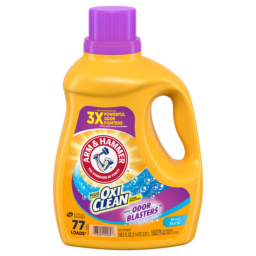 Arm & Hammer Detergent, Stain Fighters, Fresh Burst