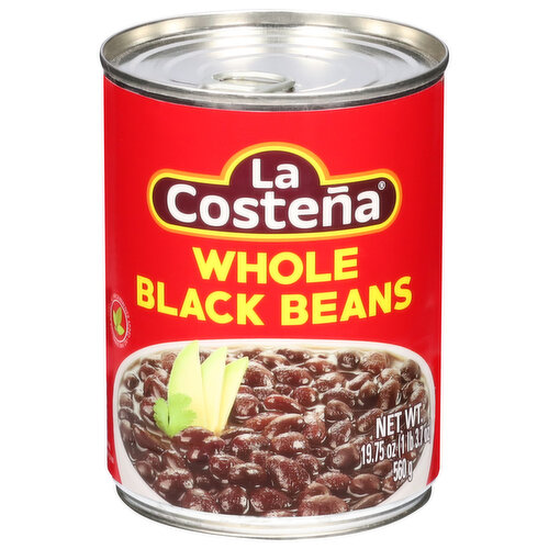 La Costena Black Beans, Whole