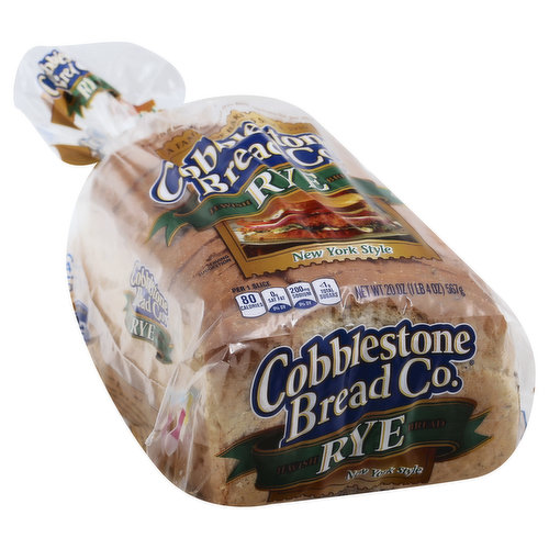 Cobblestone Bread Bread, Jewish Rye, New York Style
