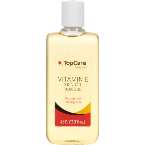 TopCare Vitamin E 10,000 I.U. For Younger Looking Skin Oil - FRESH by  Brookshire's