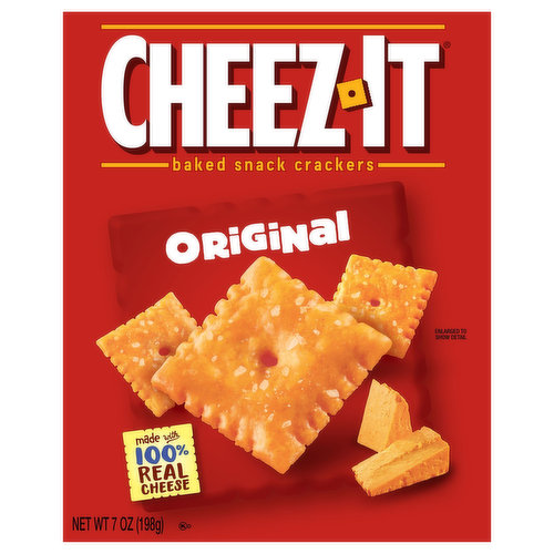 Cheez-It Baked Snack Crackers, Original
