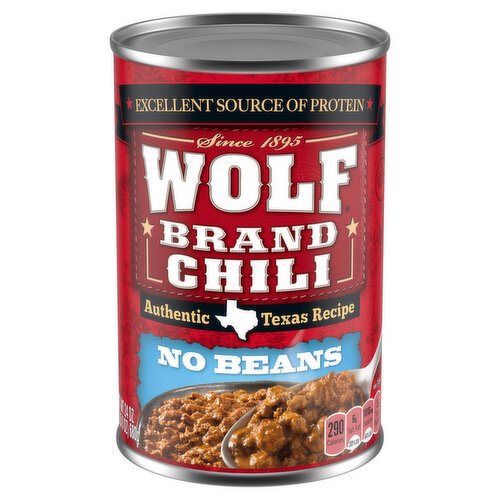 Wolf Chili No Beans, Chili Without Beans