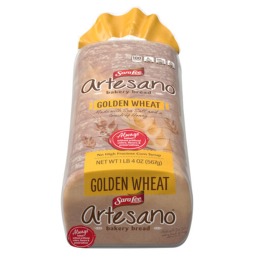 Sara Lee Bakery Bread, Golden Wheat