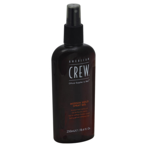 American Crew Spray Gel, Medium Hold