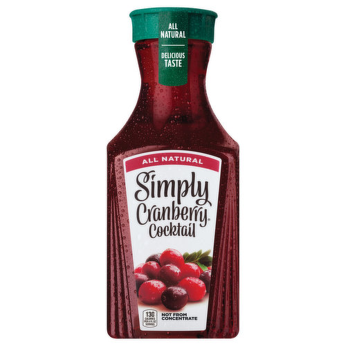 Simply Juice, Cranberry Cocktail