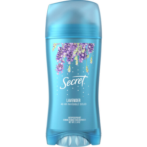 Secret Antiperspirant/Deodorant, Relaxing Lavender, Invisible Solid