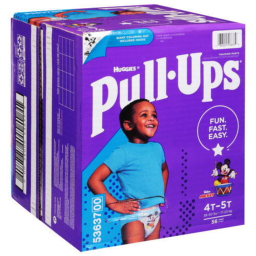 Huggies Pull-Ups New Leaf Unboxing (Boys 4T-5T) 