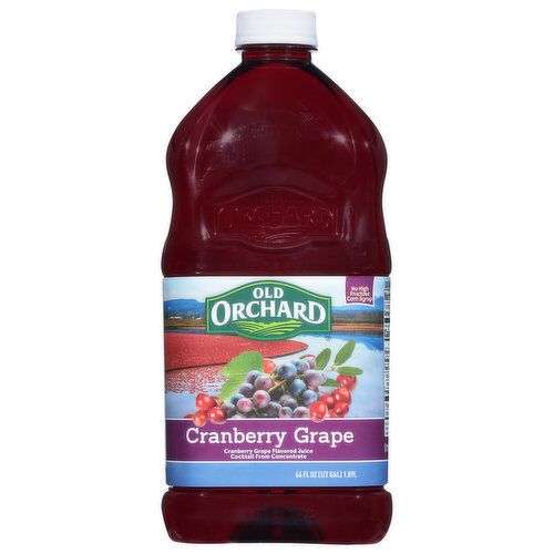 Old Orchard Juice Cocktail, Cranberry Grape