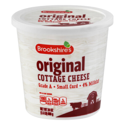 Brookshire's Original 4% Milkfat Cottage Cheese