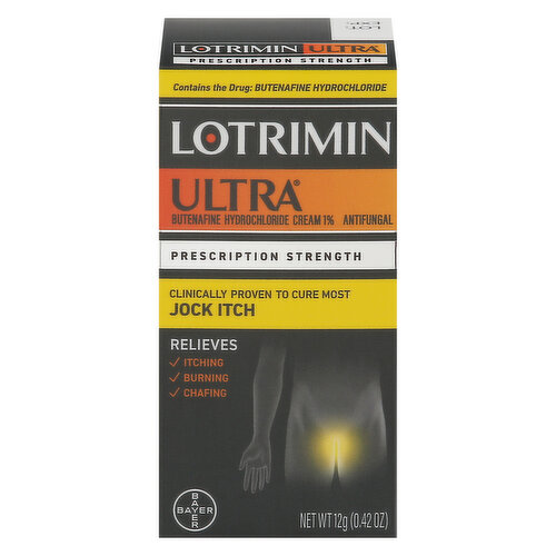 Lotrimin Ultra Antifungal Cream, Jock Itch, Prescription Strength