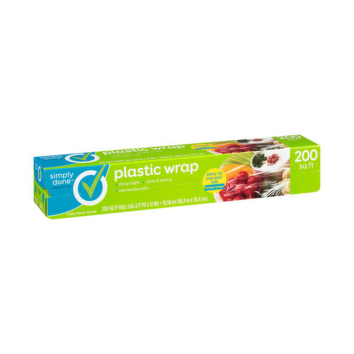 Simply Done Plastic Wrap Roll ( 200 feet )