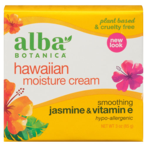 Alba Botanica Jasmine & Vitamin E Hawaiian Moisture Cream