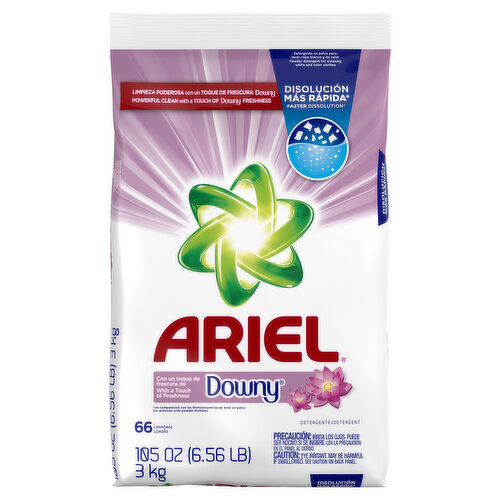 Ariel with a Touch of Downy Freshness, Powder Laundry Detergent, 66 loads