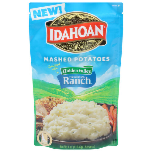 Idahoan Mashed Potatoes, Seasoned with Hidden Valley The Original Ranch