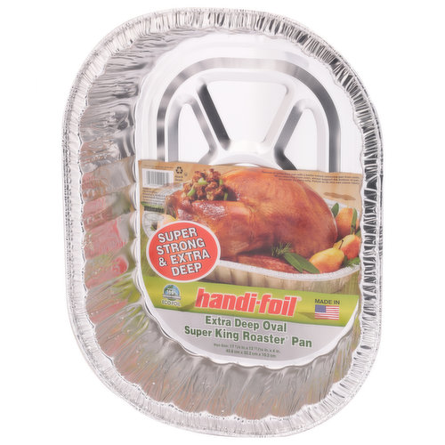 Handi-Foil Super Oval King Roaster