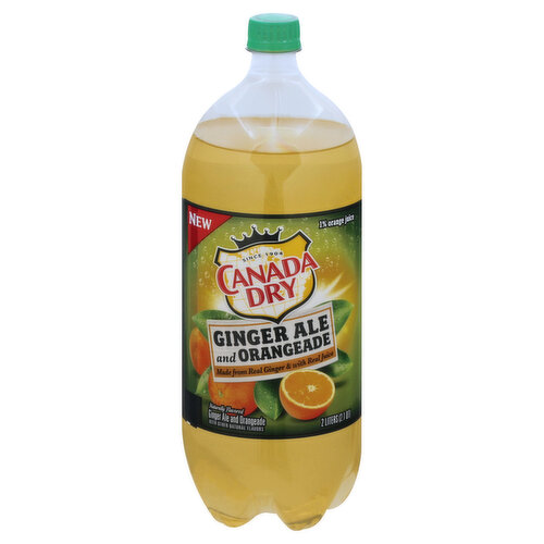 Canada Dry Ginger Ale, and Orangeade