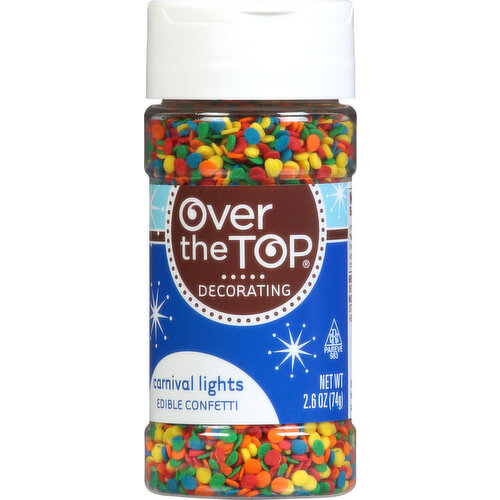 Over the Top Edible Confetti, Carnival Lights