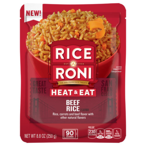 Rice-A-Roni Rice, Beef Flavor