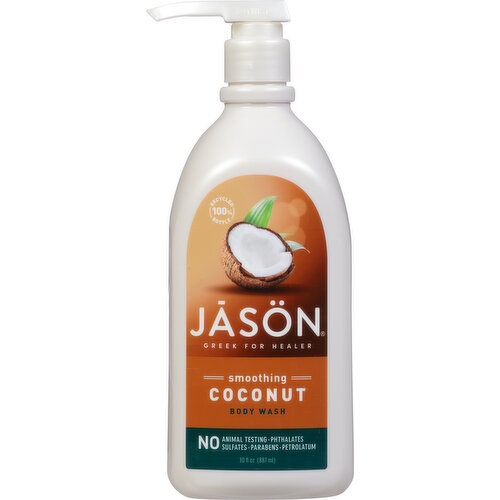 Jason Body Wash, Coconut, Smoothing