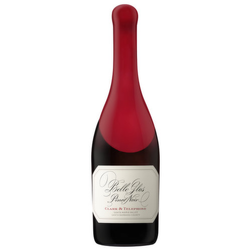 Clark & telephone. Santa Barbara County. Joseph J. Wagner, Winemaker. With aging, decanting is recommended.
