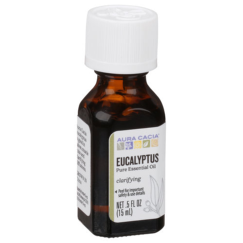 Aura Cacia Pure Essential Oil, Eucalyptus, Clarifying