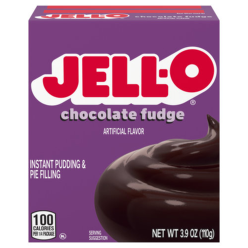 Jell-O Pudding & Pie Filling, Chocolate Fudge, Instant