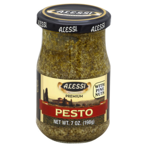 Alessi Pesto, with Pine Nuts, Premium