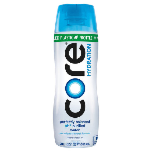 Core Hydration Water, Purified, Perfectly Balanced pH