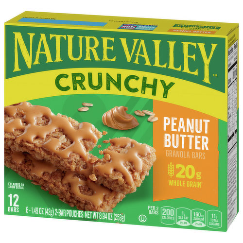 Nature Valley Whole Grain Oats 'n Honey Crunchy Granola Bars Bulk