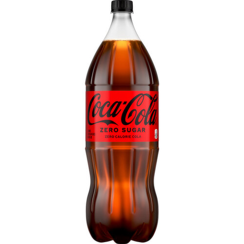 Coca-Cola Zero Sugar Diet Soda Soft Drink, 2 Liter