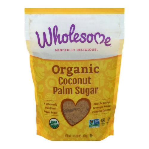Wholesome Organic, Coconut Palm Sugar