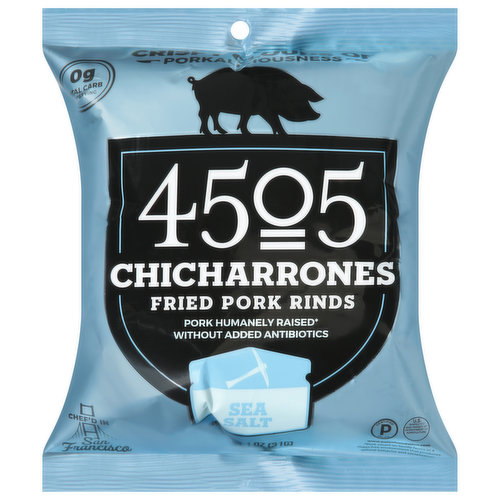 4505 Meats Chicharrones, Sea Salt