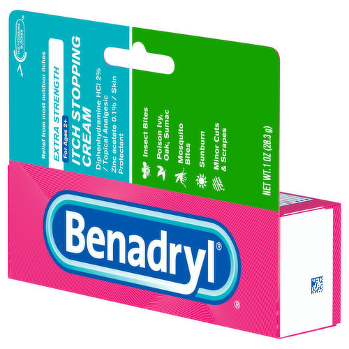 BENADRYL® Itch Stopping Cream Extra Strength Itchy Skin Relief